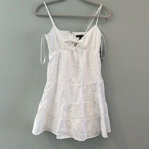 City Studio, white dress, size 1 juniors.